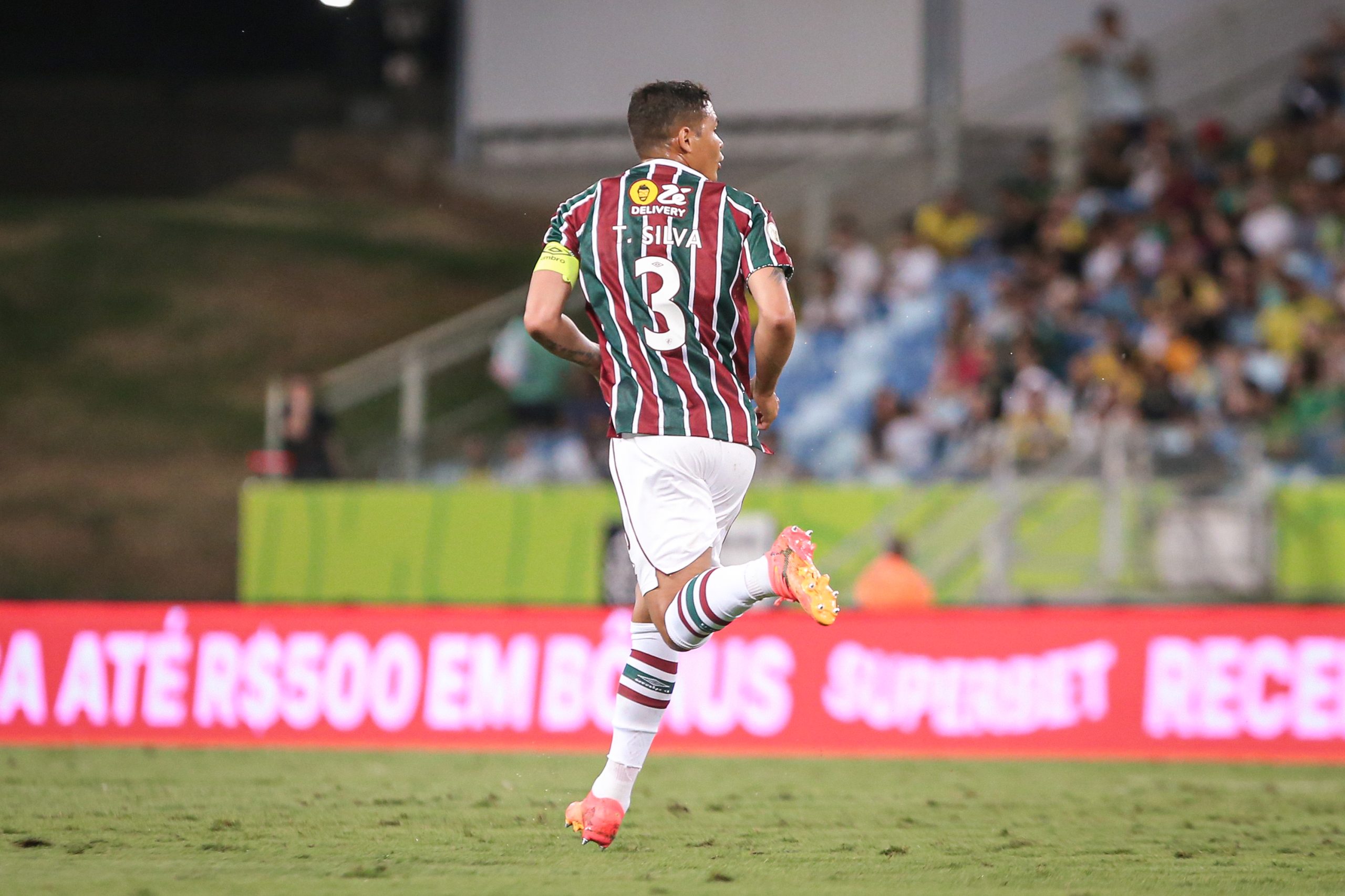 Thiago Silva fez sua reestreia pelo Fluminense contra o Cuiabá. (FOTO DE MARCELO GONÇALVES / FLUMINENSE FC)