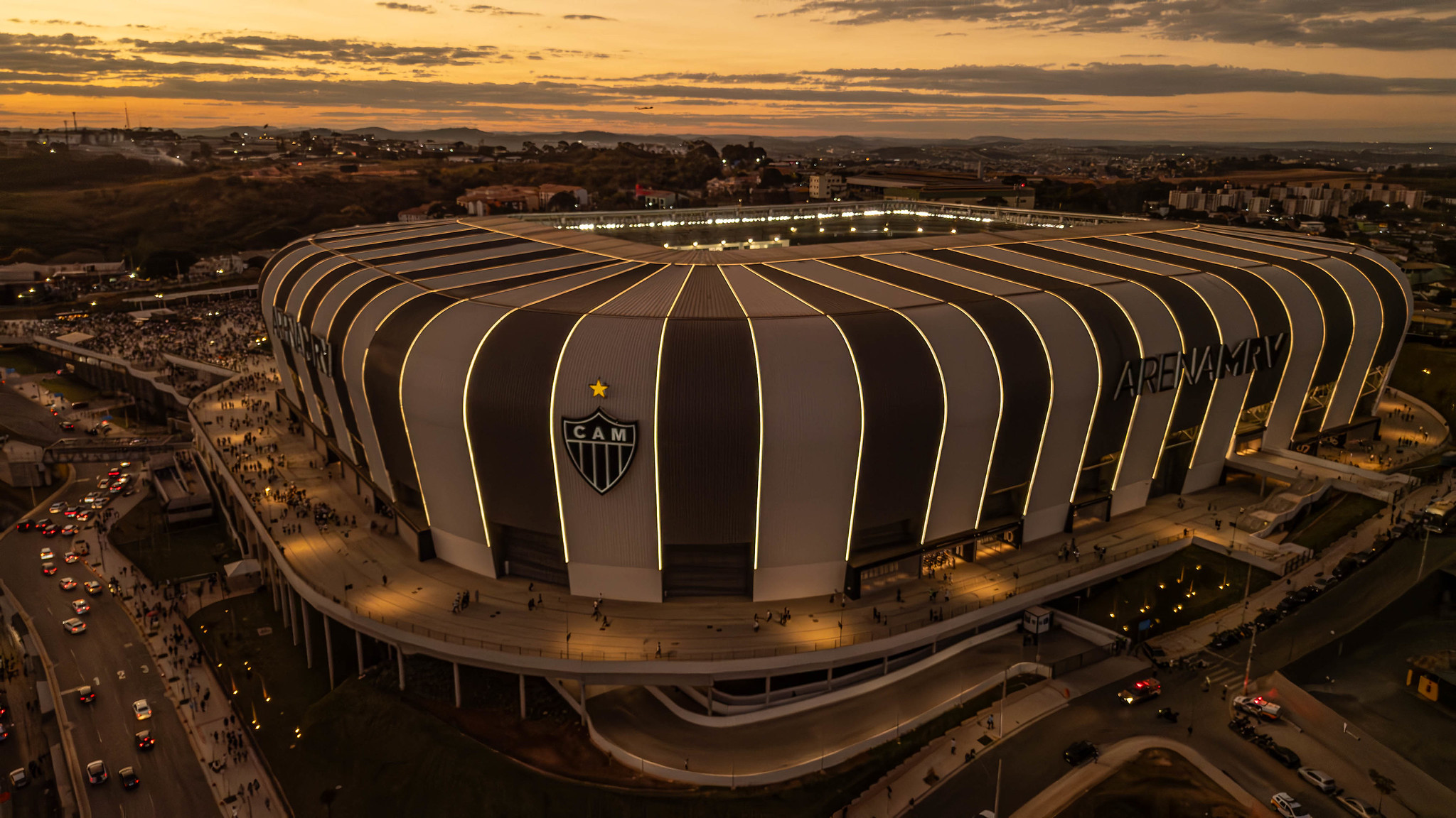 Arena MRV, em Belo Horizonte. (Foto: Pedro Souza / Atlético)