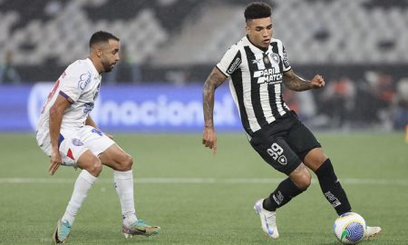 O Botafogo empatou com o Bahia pela Copa do Brasil (Foto: Vitor Silva/Botafogo)