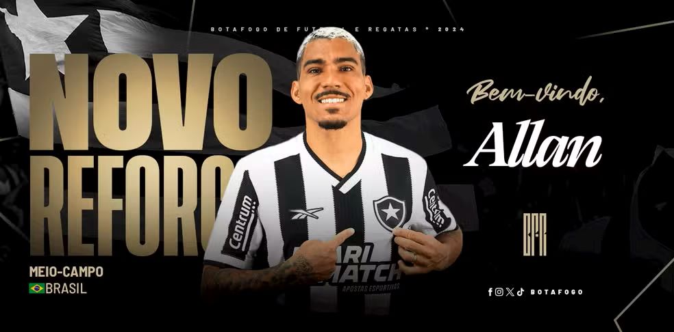 Allan Botafogo. (Foto: divulgação/Botafogo)