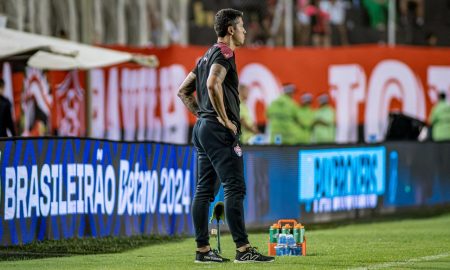 O técnico projeto o confronto diante do Botafogo na próxima rodada. Foto: Victor Ferreira/EC Vitória
