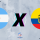 Argentina x Equador (Arte: ENM)