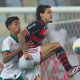 Pedro, um dos autores dos gols (Foto: Cesar Greco/Palmeiras)