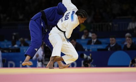 Rafaela Silva. (Foto: Alexandre Loureiro/COB)