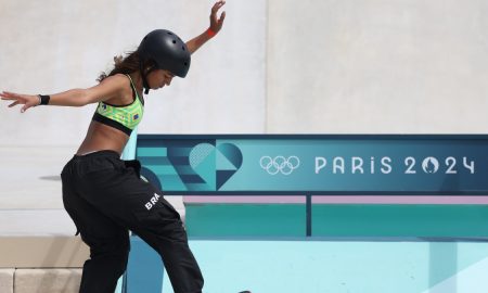 Rayssa Leal é uma das favoritas ao ouro no skate street feminino de Paris 2024 (Foto: Luiza Moraes, COB)