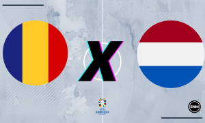 Romênia x Holanda (Arte: ENM)