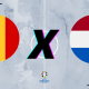 Romênia x Holanda (Arte: ENM)