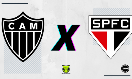 Atlético-MG x São Paulo (Arte: ENM)