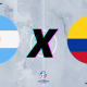 Argentina e Colômbia fazem final da Copa América (Arte: ENM)