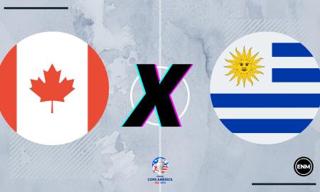 Canadá e Uruguai disputam 3° lugar da Copa América (Arte: ENM)