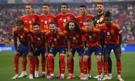 Seleção da Espanha. (Foto: Justin Setterfield/Getty Images)