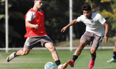 Caipira mira retomada de confiança do Corinthians após vitória no Paulista Sub-20: 'jogo muito importante'. (Foto: Rodrigo Gazzanel/Agência Corinthians).