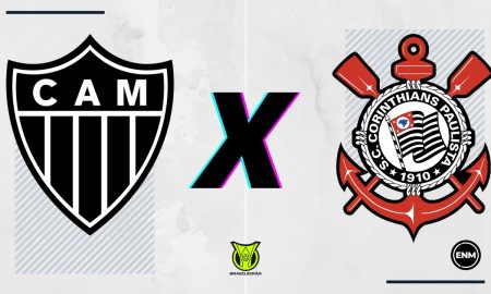 Atlético-MG recebe o Corinthians neste domingo. (Foto: Arte ENM)