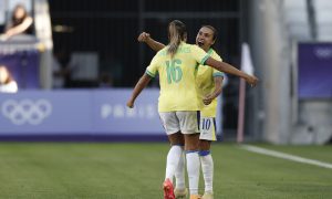 O Brasil não conquista uma medalha no futebol feminino desde 2008, quando foi prata em Pequim (Foto: Rafael Ribeiro / CBF)