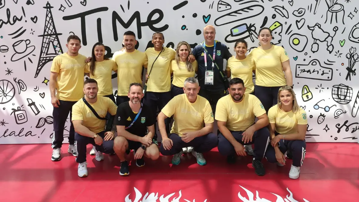 Equipe brasileira de judô para as Olimpíadas (Foto : Gaspar Nobrega/COB)