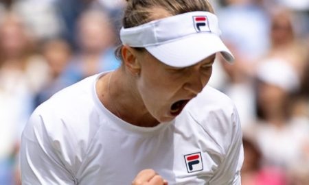 Krejcikova em Wimbledon (Foto: AELTC)
