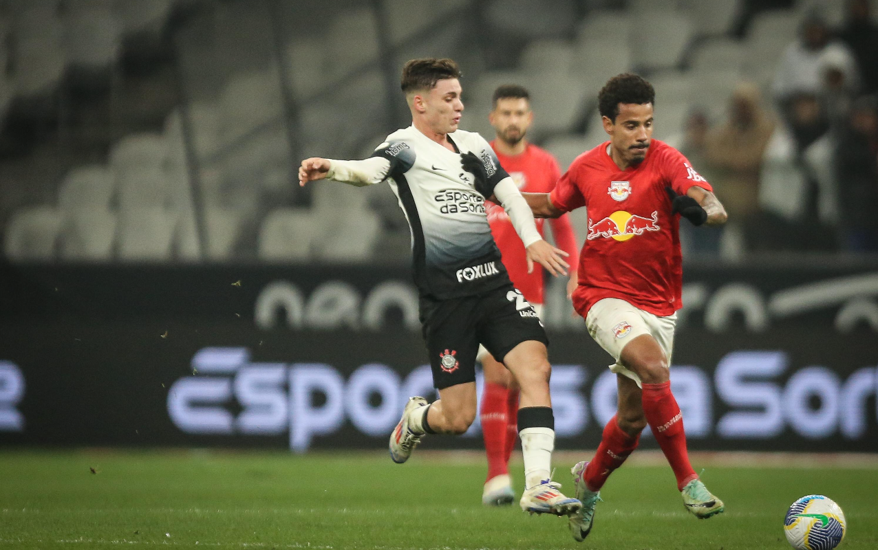 Red Bull Bragantino e Corinthians se enfrentam nas oitavas de final da Copa CONMEBOL Sudamericana. (Foto: Ari Ferreira/Red Bull Bragantino)