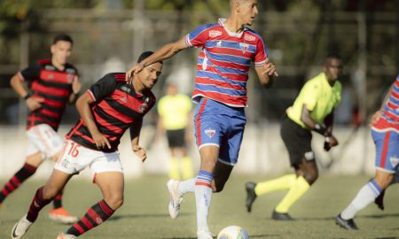 Fortaleza vence o Flamengo e é semifinalista do Brasileiro Sub-20 (Foto: Adriano Fontes/Flamengo)