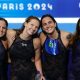 Brasil na final do revezamento feminino (Foto: Sátiro Sodré/CBDA)