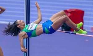 Atletismo: Valdileia Martins supera recorde brasileiro no salto em altura feminino (Foto: Reprodução/COB)