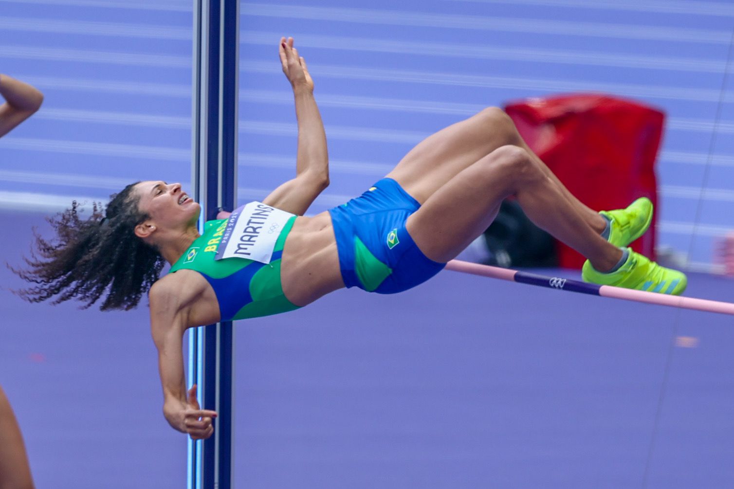 Atletismo: Valdileia Martins supera recorde brasileiro no salto em altura feminino (Foto: Reprodução/COB)