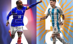 França x Argentina (Foto: Reprodução/Federação Francesa de Futebol)