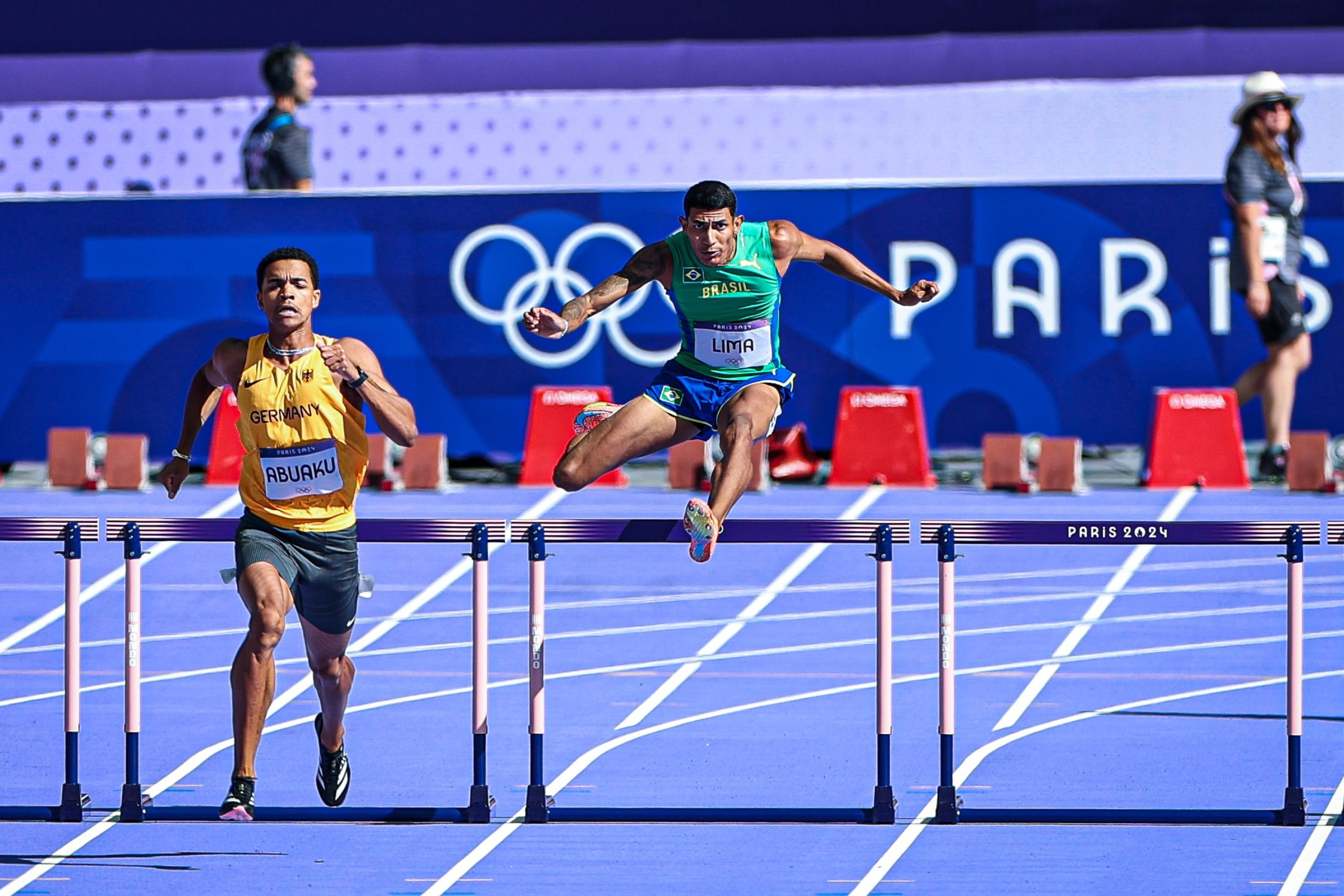 Matheus Lima é semifinalista da prova dos 400m com barreiras (Foto: Wander Roberto/COB)