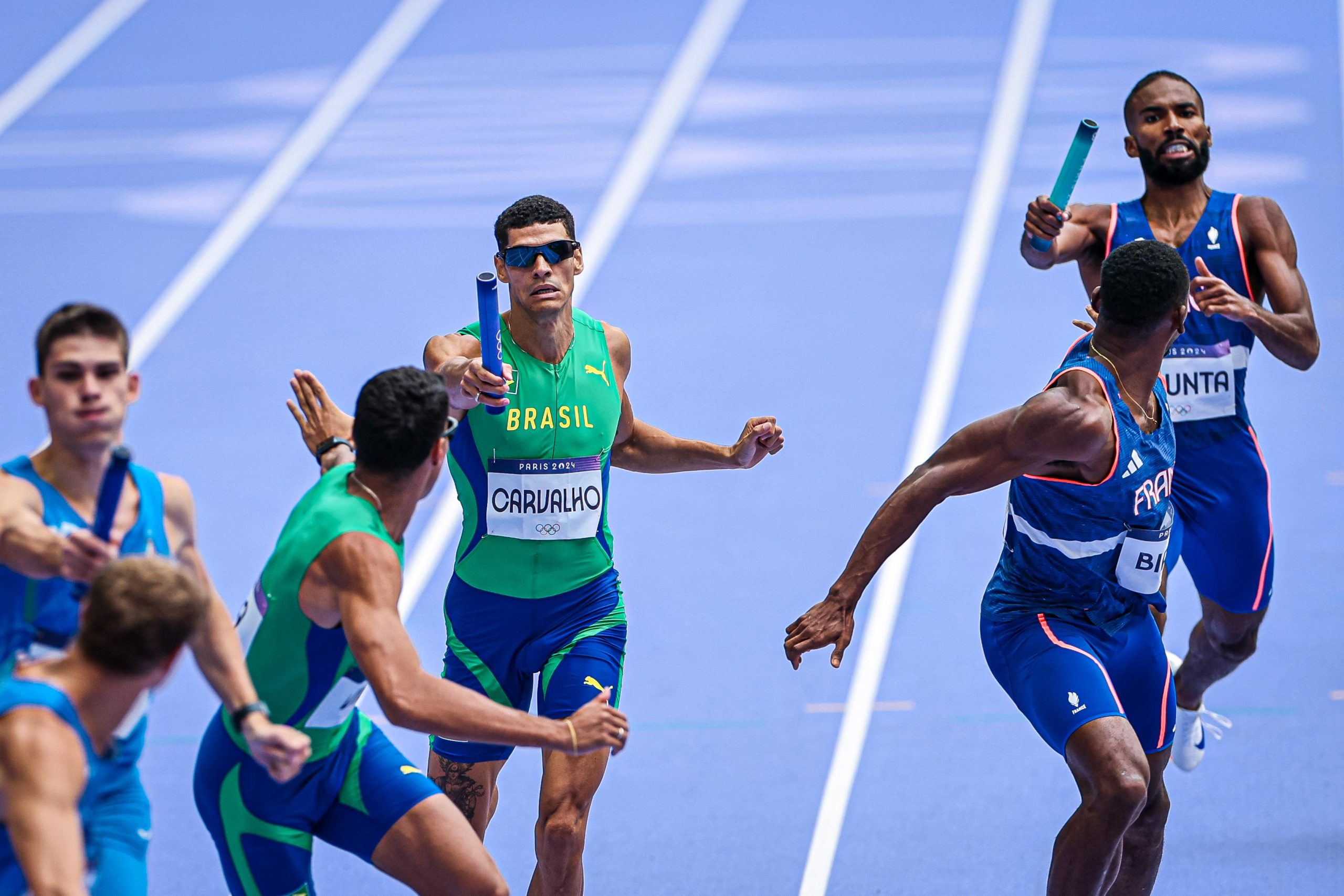 Brasil está fora da final do revezamento 4x400m (Foto: Wander Roberto/COB)