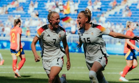 Alemanha é bronze no futebol feminino nas Olimpíadas de Paris (Foto: Sofieke van Bilsen/DFB/DOSB)