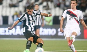 Mateo Ponte marcou o gol da vitória no confronto do primeiro turno (Foto: Vitor Silva/Botafogo)