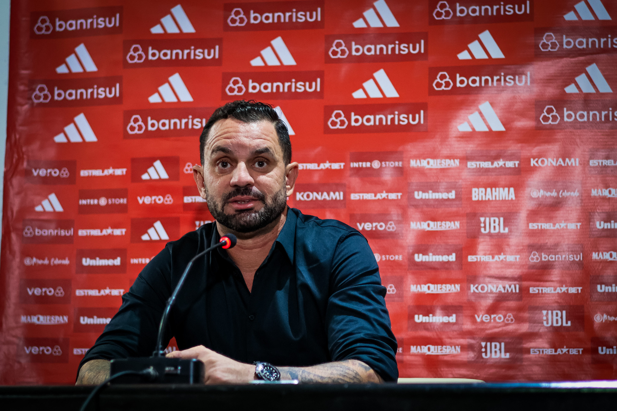 Magrão foi desligado do Internacional (Foto: Ricardo Duarte/Internacional)