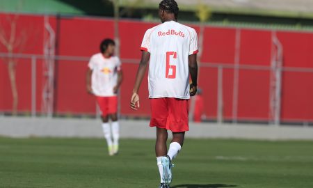 Jackson, jogador do time sub-20 do Red Bull Bragantino. (Foto: Fernando Roberto/Rd Bull Bragantino)