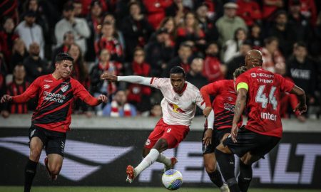 Confronto de volta entre o Braga e o Furacão acontece às 19 horas desta quarta-feira, 7, no Nabizão. (Foto: Ari Ferreira/Red Bull Bragantino)