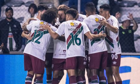 Elenco do Fluminense reunido. - Foto: William Anacleto/Fluminense F.C