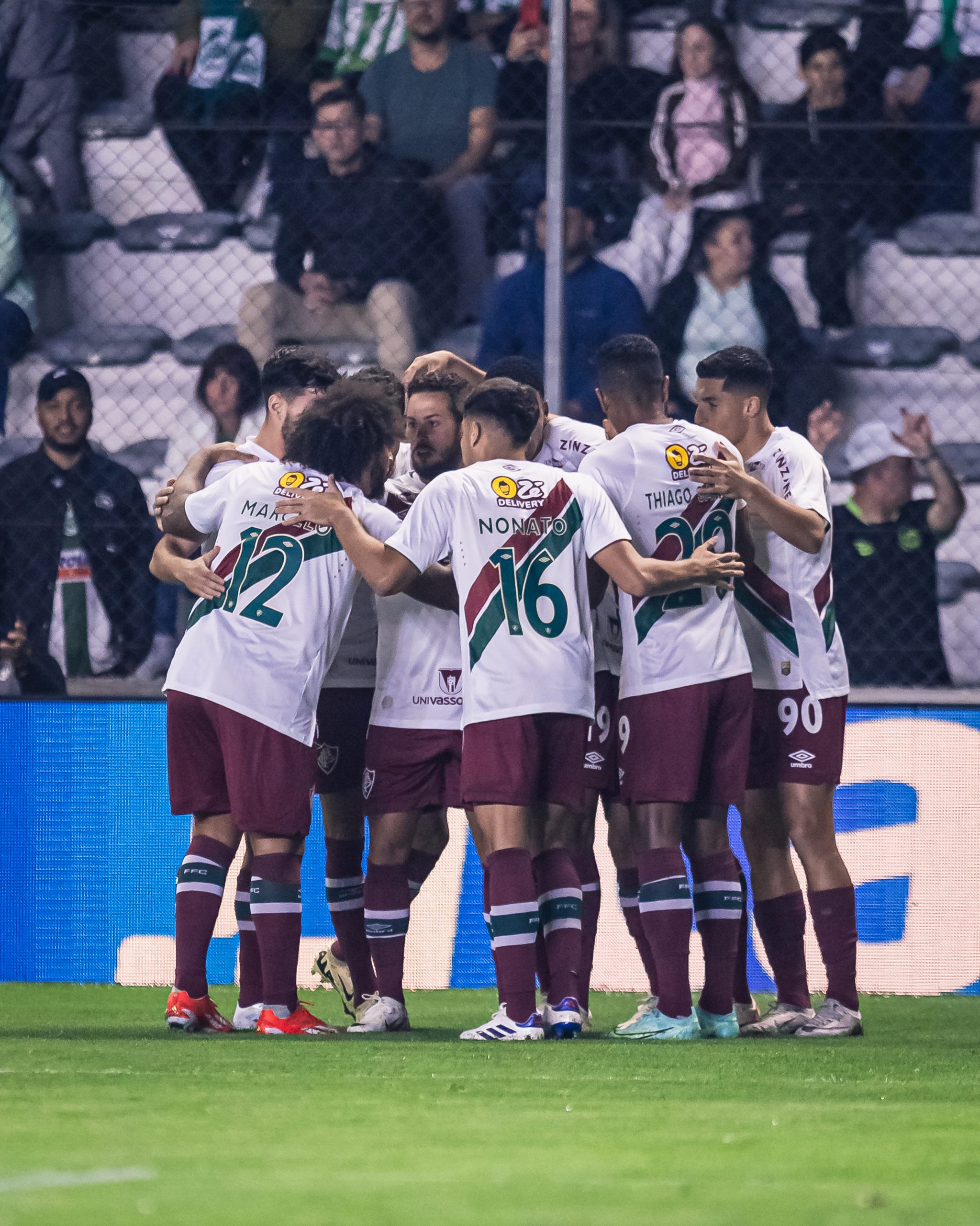 Elenco do Fluminense reunido. - Foto: William Anacleto/Fluminense F.C