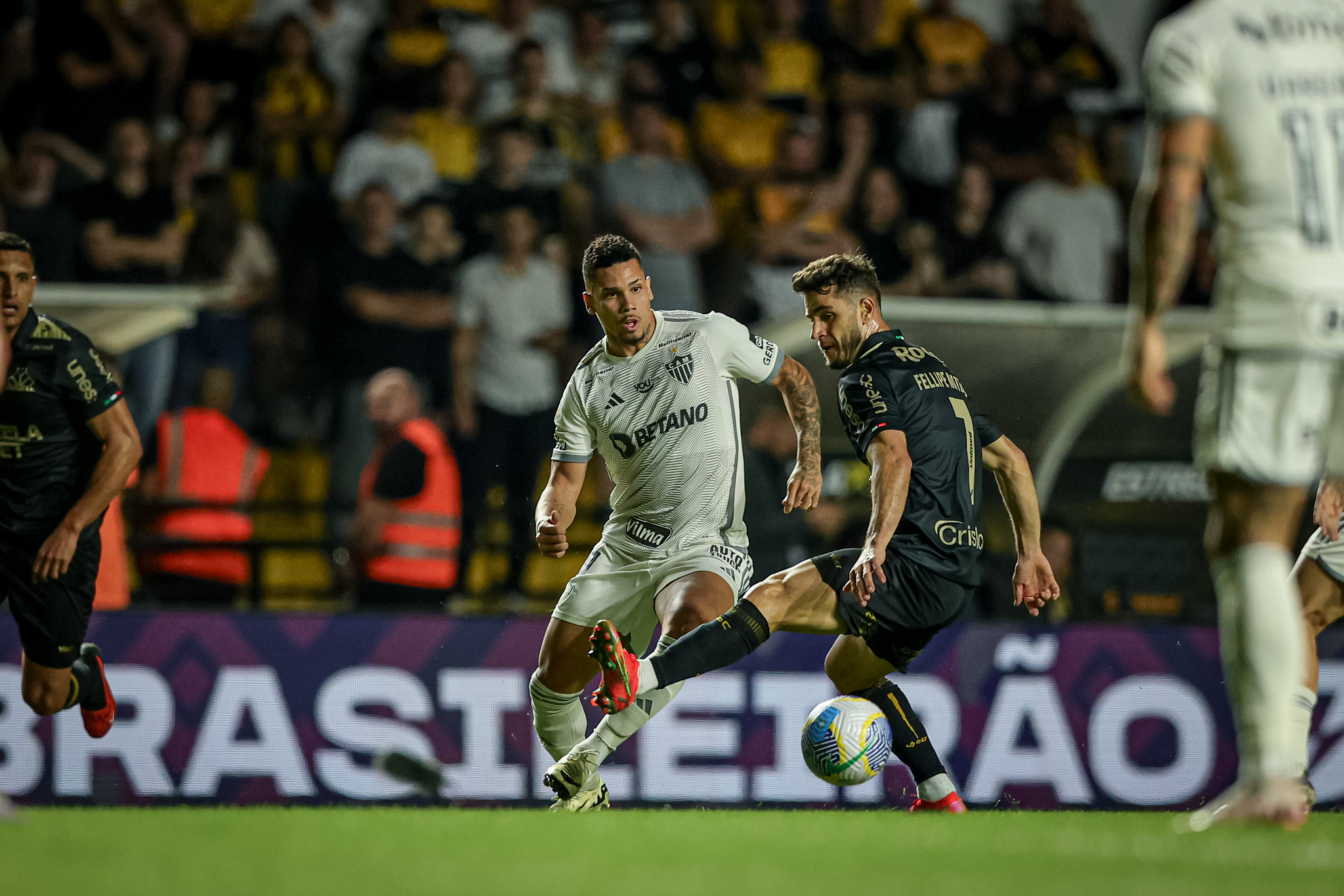 Criciúma enfrentou o Atlético-MG (Foto: Pedro Souza / Atlético)