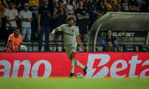 Atuações ENM: Gustavo Scarpa é o jogador mais consciente do Atlético-MG em derrota para o Criciúma. Foto: Pedro Souza/Atlético-MG