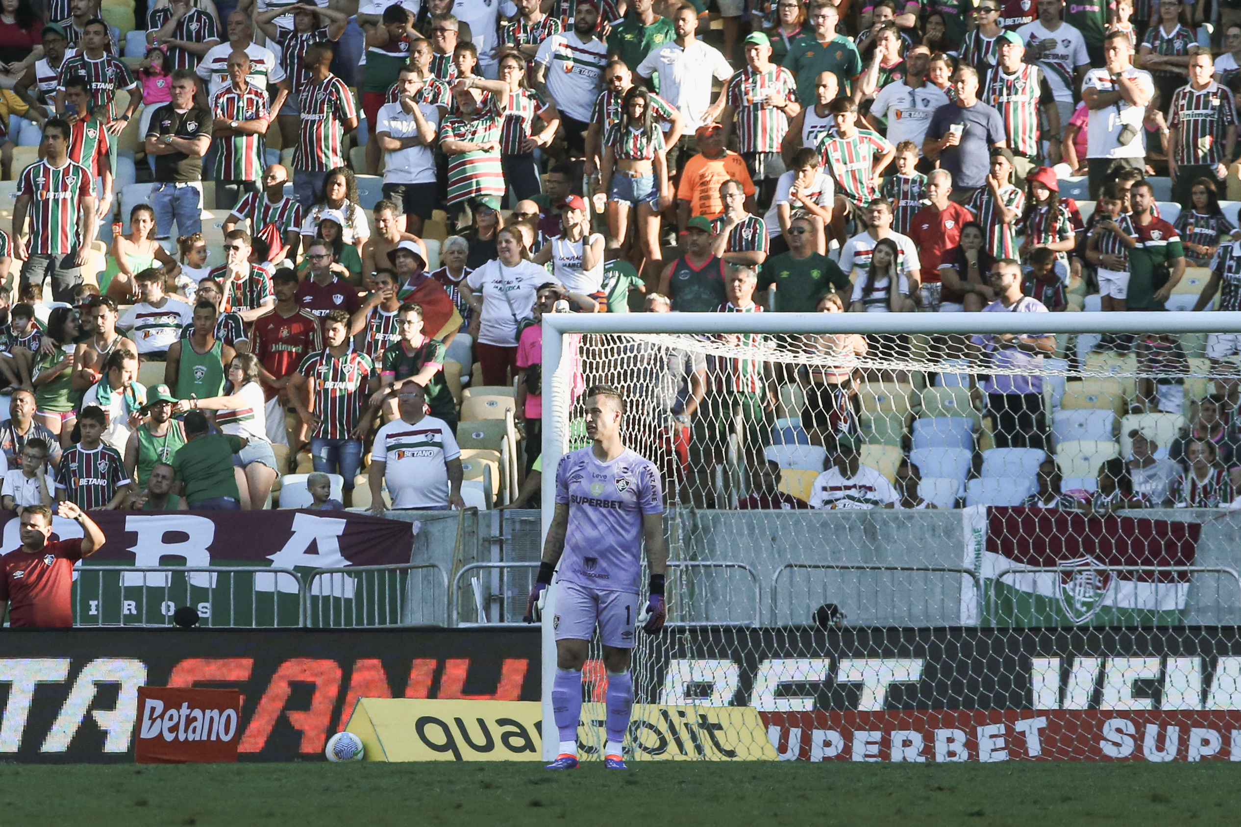 Fabio, goleiro do Fluminense. (FOTO DE MARCELO GONÇALVES / FLUMINENSE FC)