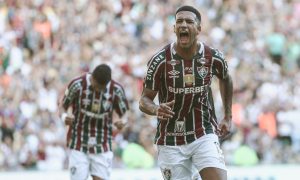 Kauã Elias marcou mais uma vez e foi um dos destaques positivos do Fluminense. (FOTO DE MARCELO GONÇALVES / FLUMINENSE FC)