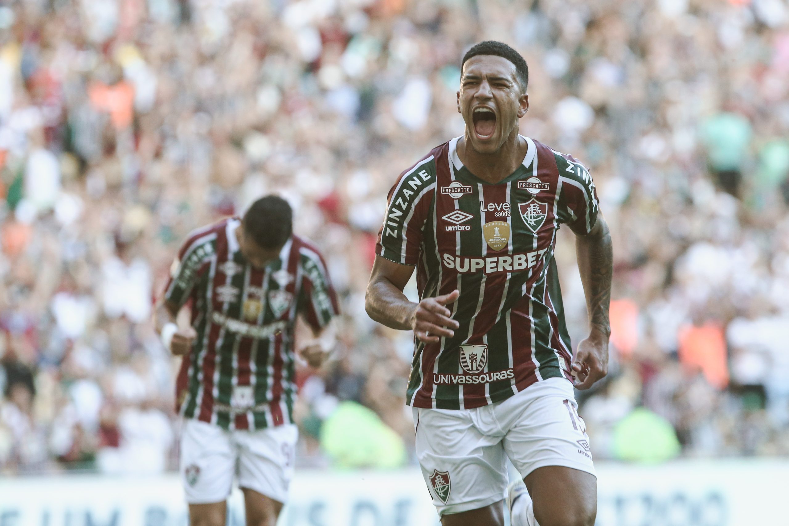 Kauã Elias marcou mais uma vez e foi um dos destaques positivos do Fluminense. (FOTO DE MARCELO GONÇALVES / FLUMINENSE FC)