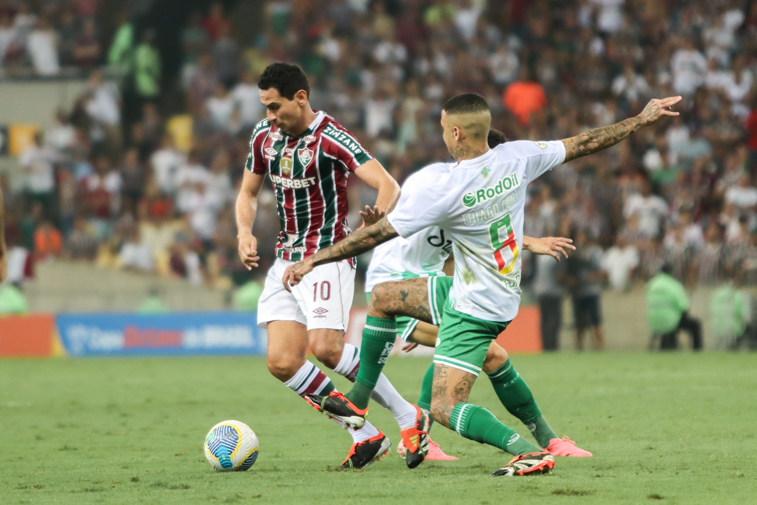 O Fluminense foi eliminado por 5 a 4 no agregado para o Juventude. - Foto: Marina Garcia/Fluminense F.C