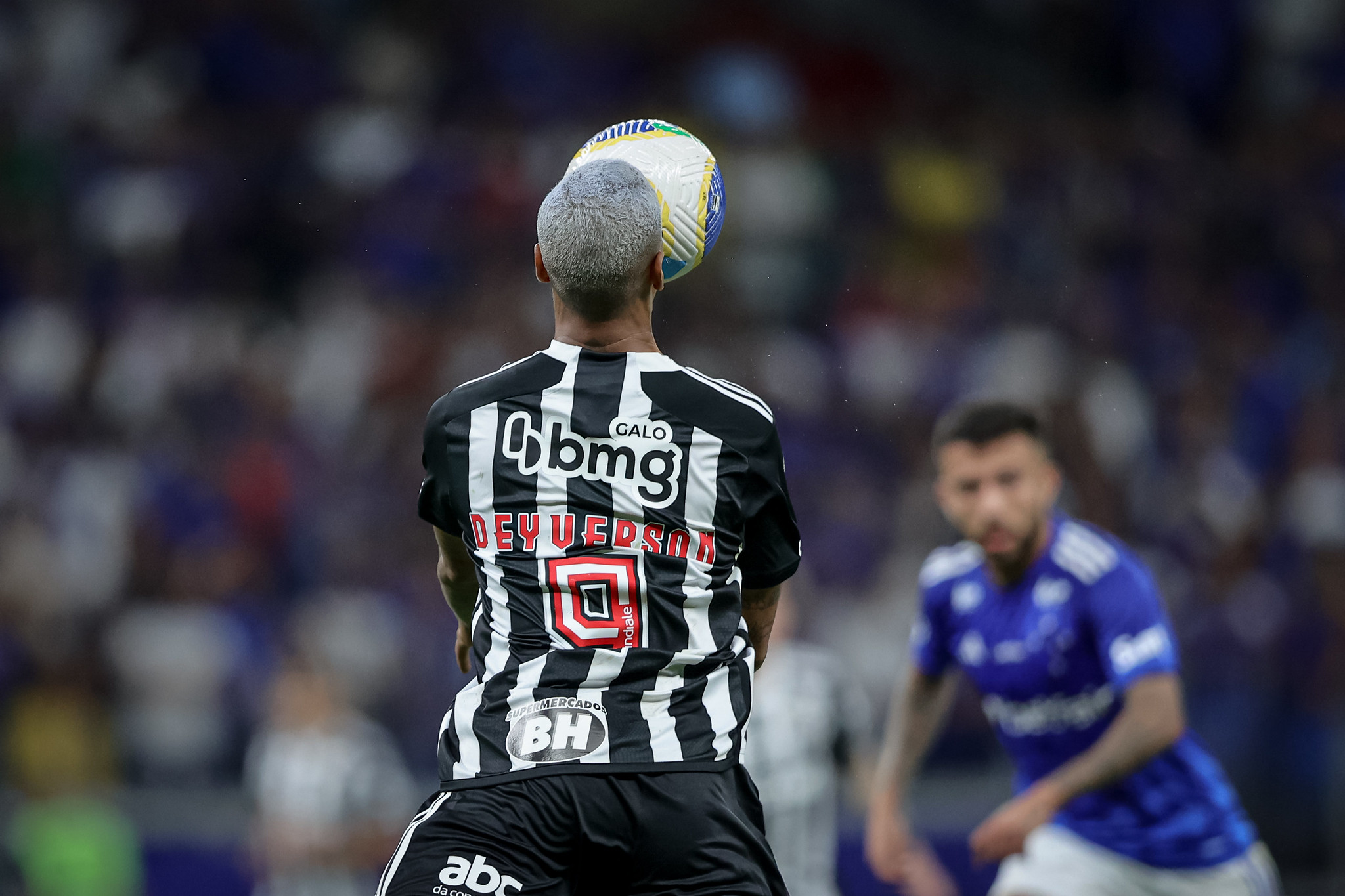 Deyverson estreia em classico contra o Cruzeiro. Foto: Pedro Souza/Atlético-MG