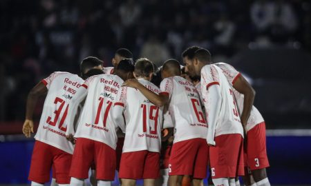 Jogadores do Red Bull Bragantino. (Foto: Ari Ferreira/Red Bull Bragantino)