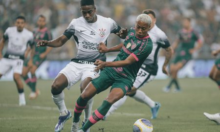 Fluminense ficou apenas no empate com o Corinthians em 0 a 0. - Foto: Lucas Merçon/Fluminense F.C