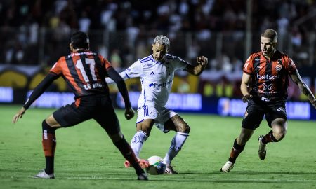 Cruzeiro empata contra Vitória. (Foto: Gustavo Aleixo/Cruzeiro)