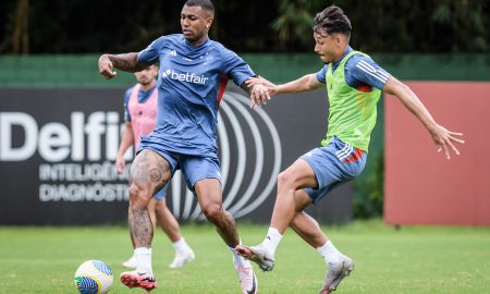 Cruzeiro segue preparação antes de partida contra o Boca. (Foto: Gustavo Aleixo/Cruzeiro)