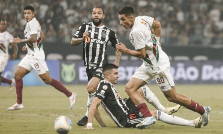 Kevin Serna fez o primeiro do Fluminense. (FOTO DE MARCELO GONÇALVES / FLUMINENSE FC)