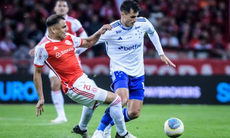 Cruzeiro enfrenta o Internacional. (Foto: Gustavo Aleixo/Cruzeiro)