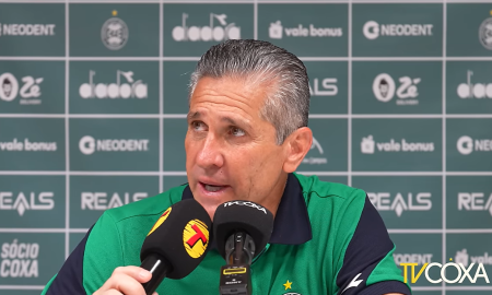 Jorginho analisa sequência positiva do Coritiba na Série B: "consistência é muito importante" (Foto: Reprodução/Youtube/Coritiba)