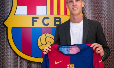 Dani Olmo Barcelona. Foto: Divulgação/Barcelona)